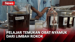 4 Pelajar di Sidoarjo Sulap Limbah Rokok Jadi Obat Pembasmi Serangga dan Nyamuk