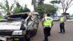 Kronologi Kecelakaan Maut di Ciloto Cianjur, Mobil Terguling usai Tabrak Tebing<