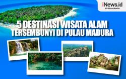 Infografis 5 Destinasi Wisata Alam Tersembunyi di Pulau Madura