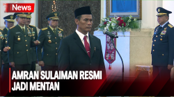 Presiden Jokowi Resmi Lantik Amran Sulaiman Jadi Menteri Pertanian 