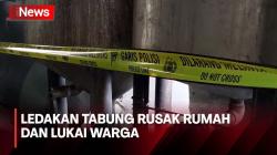 Ledakan Tabung dari Pabrik Cincau Rusak Rumah dan Lukai Warga di Jakarta Timur