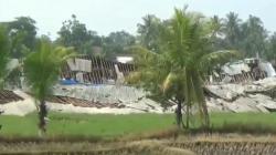 Puting Beliung Terjang Babakan Caringin Cianjur, Kandang Ayam Ambruk Rata Tanah<