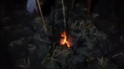 Viral Semburan Gas di Area Persawahan Dekat Api Abadi Mrapen Gemparkan Warga Grobogan