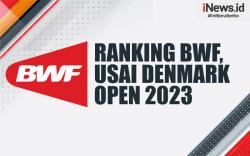 Infografis Update Ranking BWF usai Denmark Open 2023