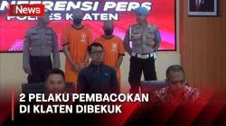 Video Ngeri Korbannya Beredar, 2 Pelaku Pembacokan di Klaten Dibekuk