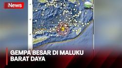 Awas! Gempa Magnitudo 6,3 Guncang Maluku Barat Daya, Tidak Berpotensi Tsunami