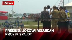 Pertama di Indonesia, Presiden Jokowi Resmikan Proyek SPALDT di Palembang