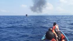KM Inka Mina Maritim Terbakar dan Tenggelam di Halmahera Selatan, 15 ABK Selamat