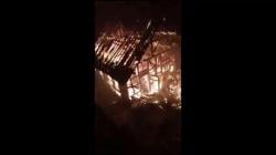 Kebakaran di Cianjur, Rumah Semi Permanen di Permukiman Padat Ludes Dilalap Api<
