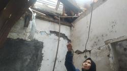 Cerita Warga Cimahi saat Diterjang Puting Beliung, Bangunan Lantai 3 Roboh Tersapu Angin<