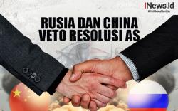 Infografis Rusia dan China Veto Resolusi AS
