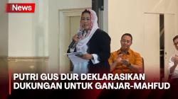 Yenny Wahid Resmi Deklarasikan Barisan Kader Gus Dur Dukung Ganjar-Mahfud<