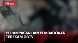 Upaya Perampasan Telepon Genggam dan Pembacokan di Jakarta Barat Terekam CCTV<