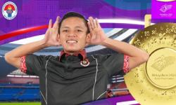 Bikin Rekor! Partin Beri Indonesia Emas ke-24 di Asian Para Games 2022