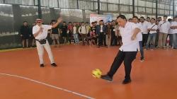Caleg Partai Perindo Gelar Turnamen Futsal Antarmilenial di Indramayu<