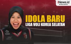 Infografis Atlet Voli Indonesia Megawati Jadi Idola Liga Voli Korea Selatan