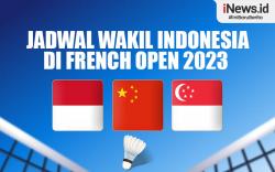 Infografis Jadwal Wakil Indonesia di French Open 2023 Hari Ini