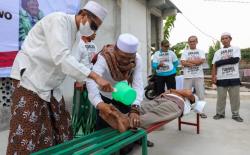 Tingkatkan Jiwa Sosial, Relawan Ganjar Ajarkan Pemulasaraan Jenazah kepada Warga Tangerang