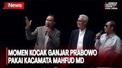  Jadi Panelis di GPMMD, Ganjar Pranowo Pakai Kacamata Milik Mahfud MD