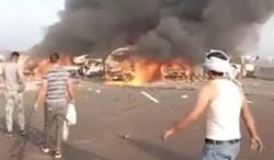 Tabrakan Dahsyat Libatkan 30 Mobil dan Bus hingga Terbakar, 35 Orang Tewas 63 Luka