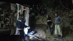Kecelakaan di Jalan Trans Sulawesi, Truk Terguling Timpa Helper hingga Tewas