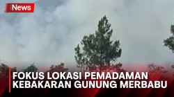 Pemadaman Kebakaran Gunung Merbabu Fokus pada Lokasi Dekat Pemukiman Warga