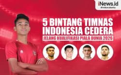 Infografis 5 Bintang Timnas Garuda Cedera jelang Kualifikasi Piala Dunia 2026