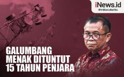 Infografis Galumbang Menak Dituntut 15 Tahun Penjara