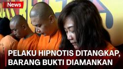  Polisi Amankan 3 Pelaku Hipnotis Nasabah Bank, Sejumlah Barang Bukti Diamankan