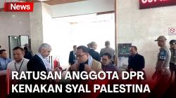 Hadiri Rapat Paripurna, Ratusan Anggota DPR Ramai-Ramai Kenakan Syal Palestina 