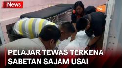 Polisi Olah TKP Lokasi Pelajar Tewas Usai Tawuran di Bandar Lampung 