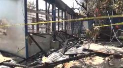 Kebakaran SMPN 8 Makassar Terekam CCTV,  Percikan Api Muncul dari Kipas Angin