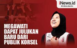Infografis Megawati Dapat Julukan Baru dari Publik Korsel