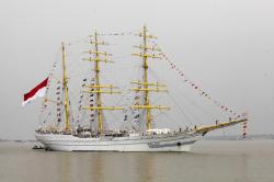 7 Bulan Jalani Misi Diplomasi, KRI Bima Suci Kembali ke Tanah Air