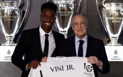 Masa Depan Cerah, Vinicius Jr Perpanjang Kontrak dengan Real Madrid Hingga 2027