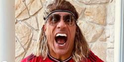 Kocak! Aktor Hollywood The Rock Cosplay Jadi David Beckham, Begini Penampakannya