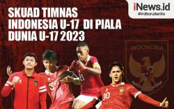 Infografis Skuad Timnas Indonesia U-17  di Piala Dunia U-17 2023