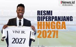 Infografis Vinicius Junior Resmi Diperpanjang Real Madrid Hingga 2027