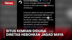 Heboh! Situs Kemhan Diduga Diretas, Ancamannya Menjual Data Penting di Pasar Gelap