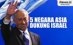 Infografis Daftar 5 Negara Asia Dukung Israel