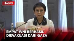 4 WNI Berhasil Dievakuasi dari Gaza, Menlu Retno: Sudah Tiba di Kairo