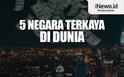 Infografis 5 Negara Terkaya di Dunia Berdasarkan PDB per Kapita Tahun 2023