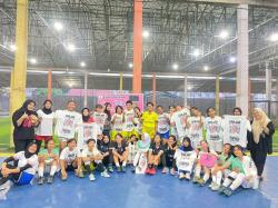 Relawan Srikandi Ganjar Bikin Fun Futsal Putri Agar Milenial Makin Kenal Ganjar Pranowo