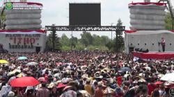 Jokowi Ucap Salam Suku Dayak Adil Ka Talino Bacuramin Ka Saruga Basengat Ka Jubata, Ini Artinya<