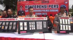 Puluhan Pengedar Narkoba di Subang Ditangkap, Polisi Sita Sabu, Ganja dan Obat Terlarang