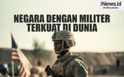 Infografis 10 Negara dengan Militer Terkuat di Dunia 2023