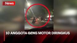 10 Anggota Geng Motor Diringkus Petugas Polres Cimahi