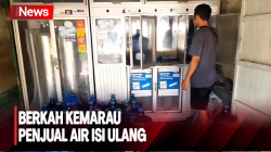 Musim Kemarau, Penjual Air Isi Ulang di Blora Laris Manis 