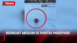 Pasangan Sejoli Viral Tertangkap Kamera Berbuat Mesum di Pantai Mattirotasi Parepare