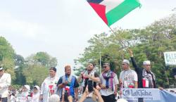 Warga AS Ikut Aksi Bela Palestina di Depan Kedubes Amerika: Bebaskan Palestina!